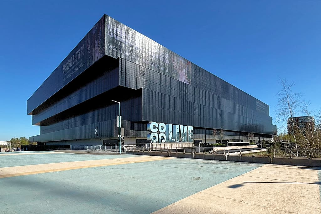 Co-op Live arena exterior in Manchester