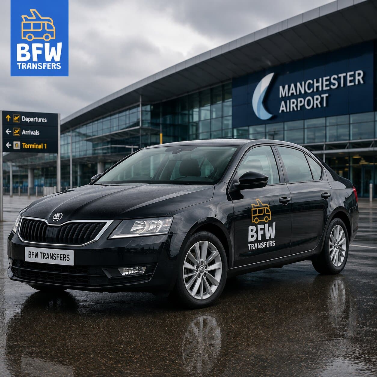 Standard car used by BFW Transfers