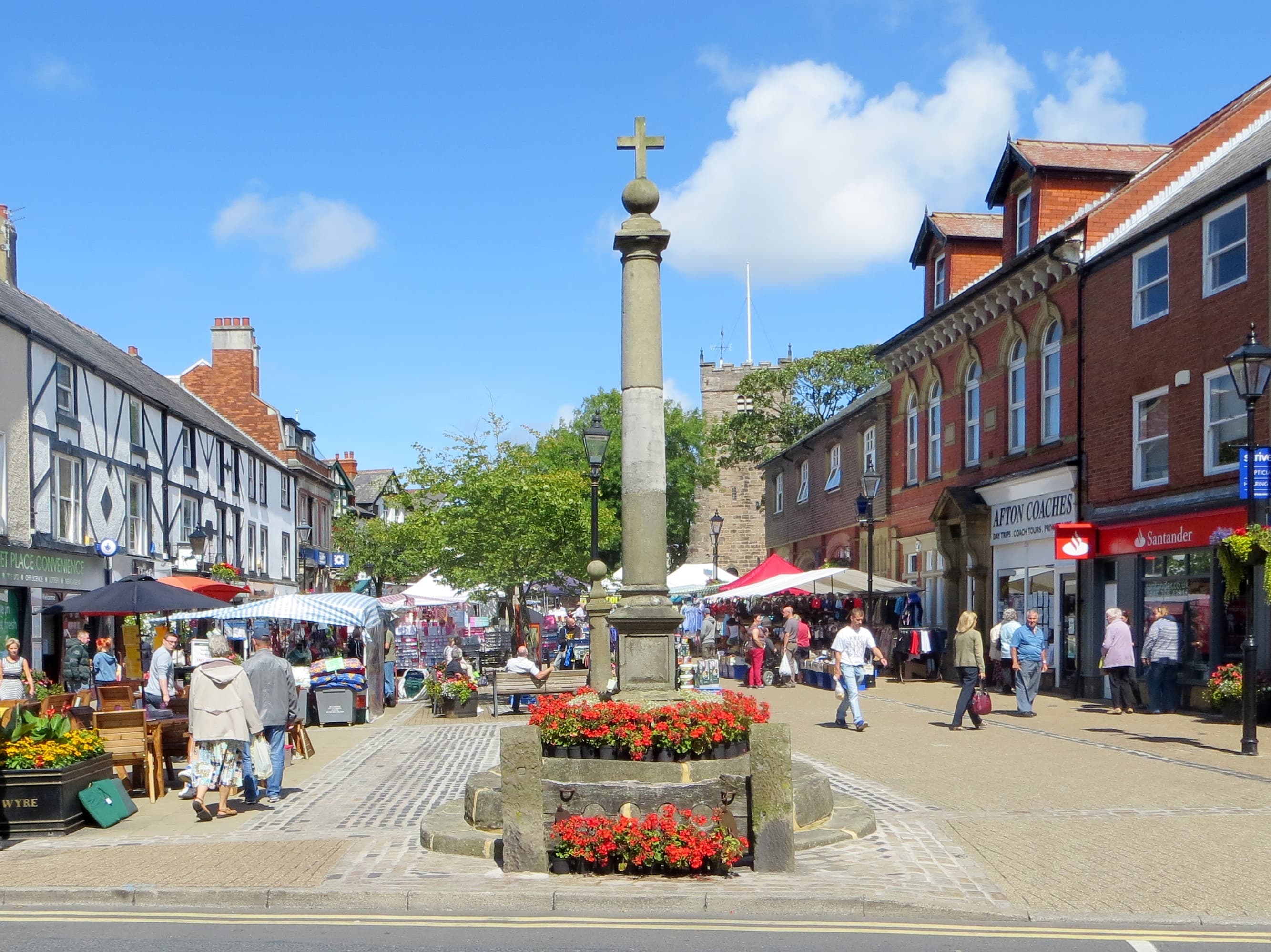 Poulton-le-Fylde town centre